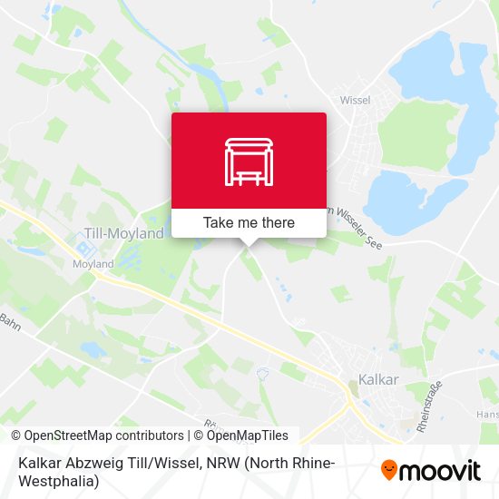 Карта Kalkar Abzweig Till/Wissel