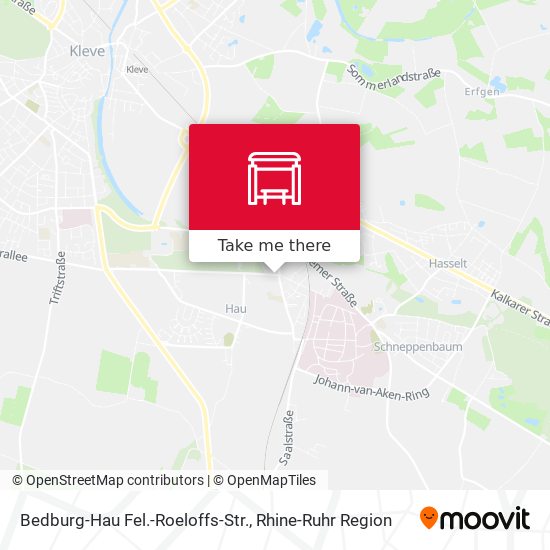 Bedburg-Hau Fel.-Roeloffs-Str. map