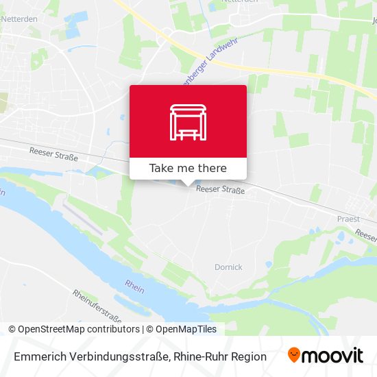 Emmerich Verbindungsstraße map