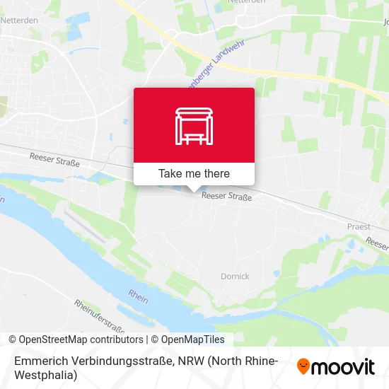 Карта Emmerich Verbindungsstraße