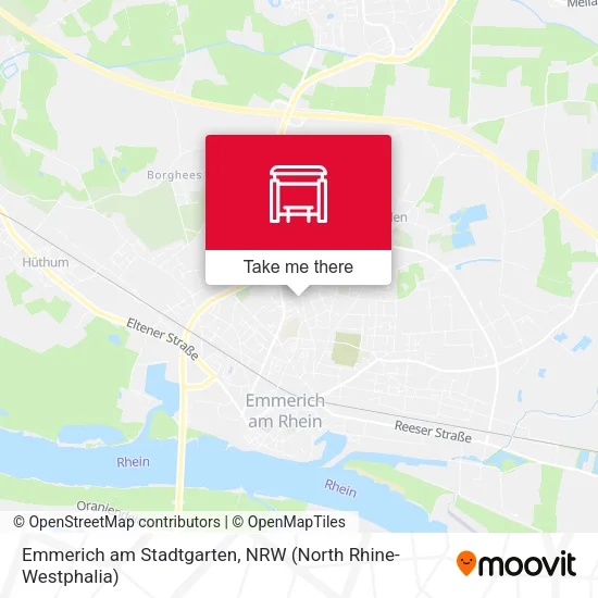 Карта Emmerich am Stadtgarten