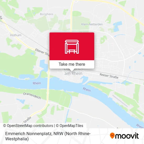 Карта Emmerich Nonnenplatz