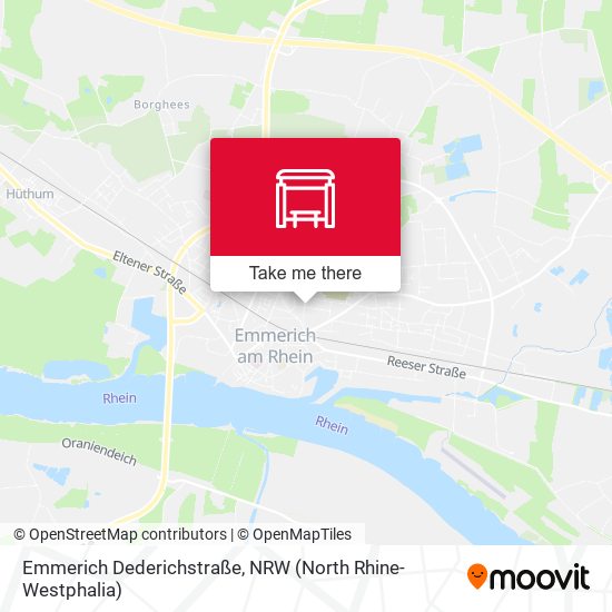 Emmerich Dederichstraße map
