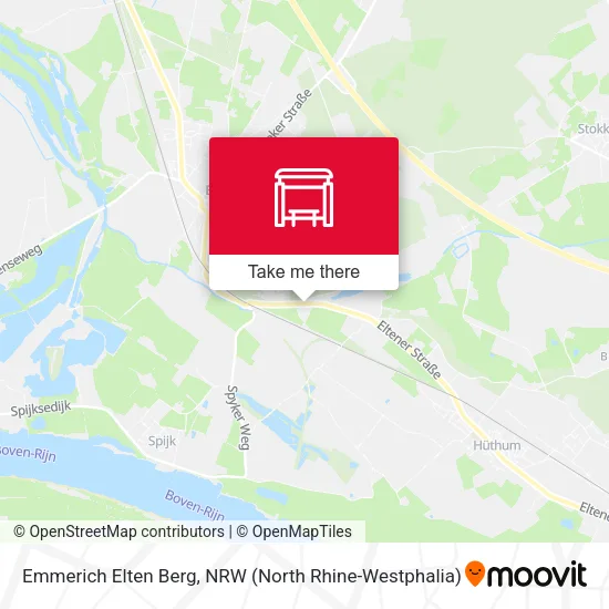 Карта Emmerich Elten Berg