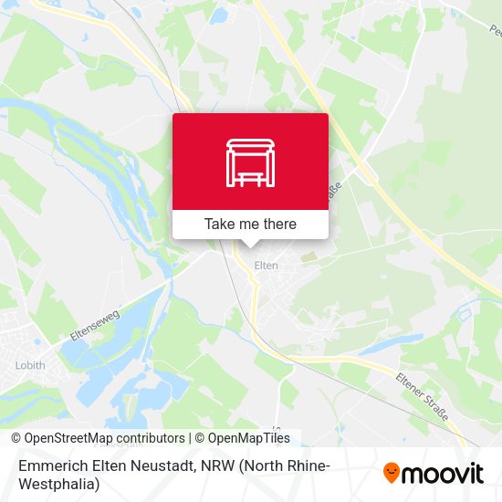 Карта Emmerich Elten Neustadt