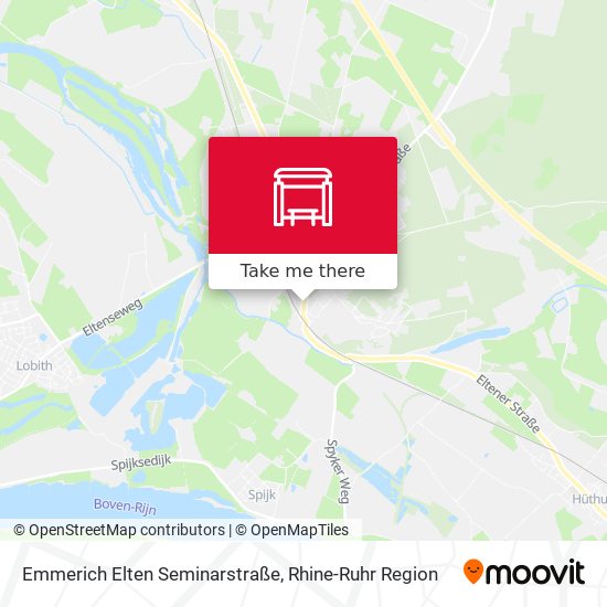 Emmerich Elten Seminarstraße map