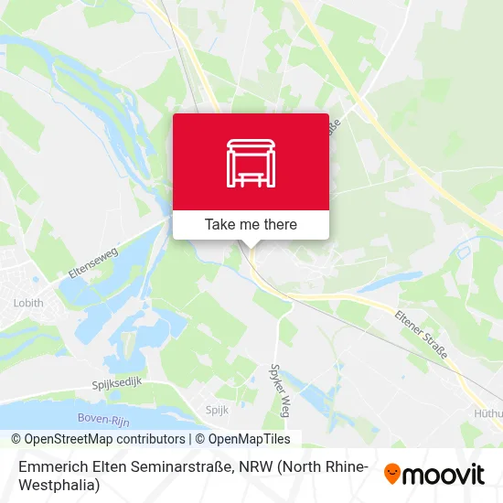 Emmerich Elten Seminarstraße map