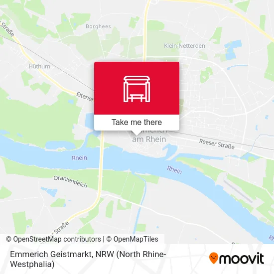 Emmerich Geistmarkt map