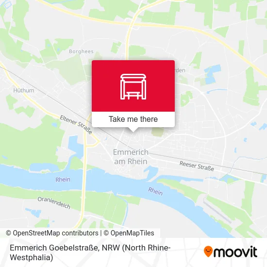 Карта Emmerich Goebelstraße