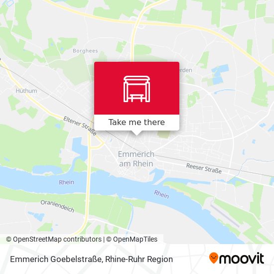 Emmerich Goebelstraße map