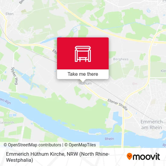 Emmerich Hüthum Kirche map