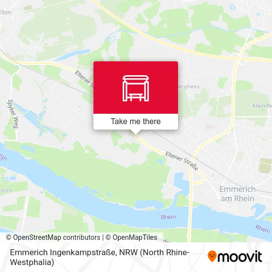Карта Emmerich Ingenkampstraße