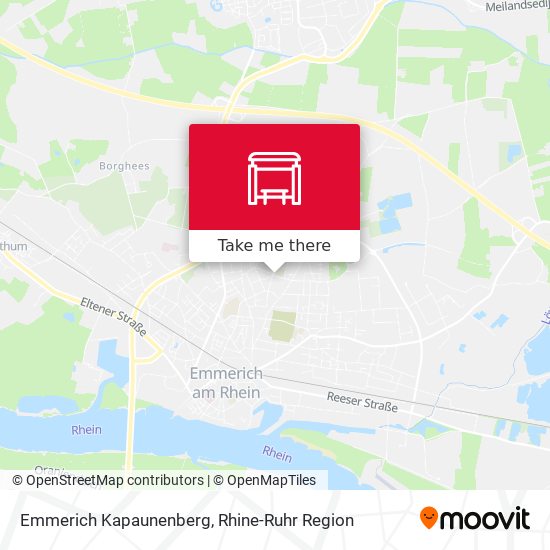 Emmerich Kapaunenberg map