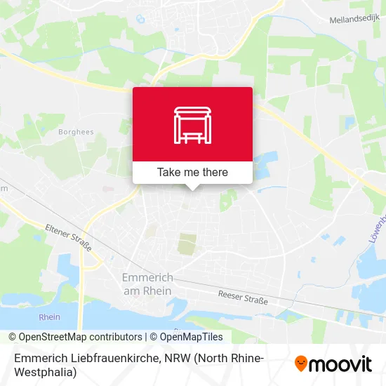 Emmerich Liebfrauenkirche map