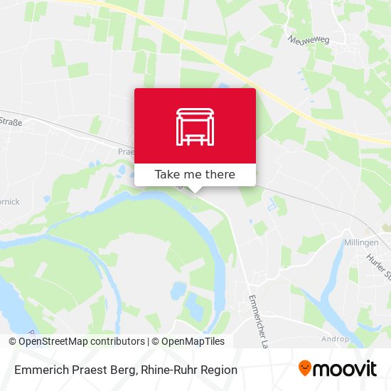 Emmerich Praest Berg map