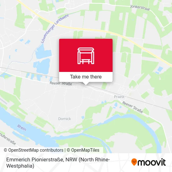 Emmerich Pionierstraße map