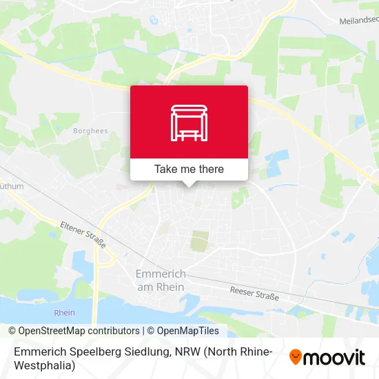 Карта Emmerich Speelberg Siedlung
