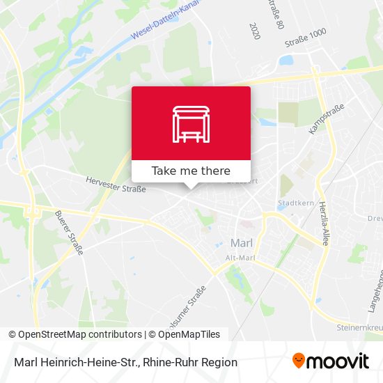 Marl Heinrich-Heine-Str. map