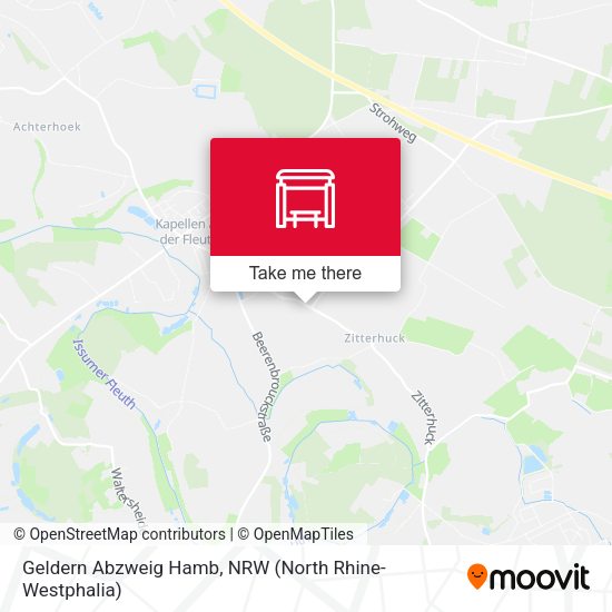 Карта Geldern Abzweig Hamb