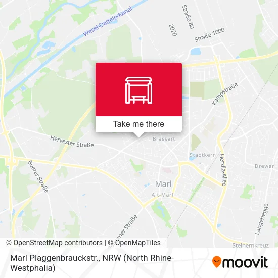 Карта Marl Plaggenbrauckstr.