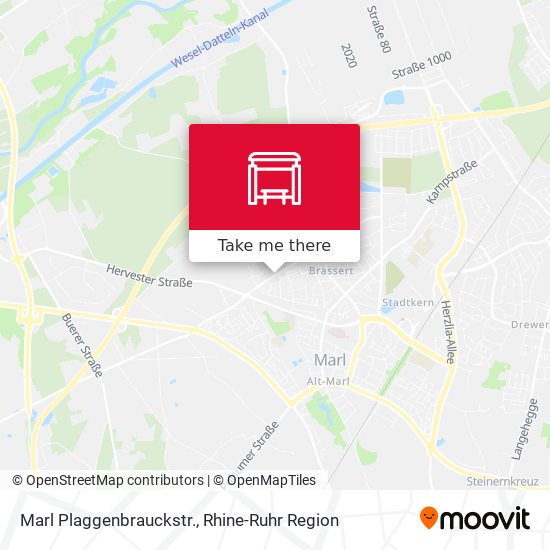 Marl Plaggenbrauckstr. map
