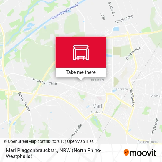 Карта Marl Plaggenbrauckstr.