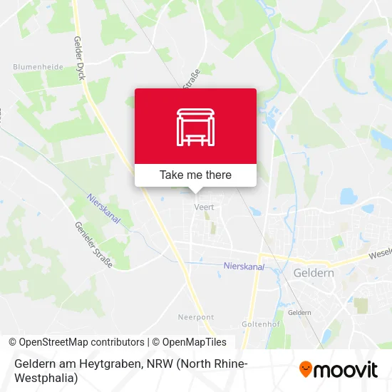 Карта Geldern am Heytgraben