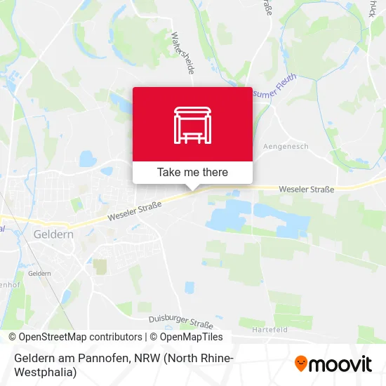 Карта Geldern am Pannofen