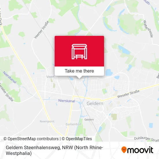 Карта Geldern Steenhalensweg
