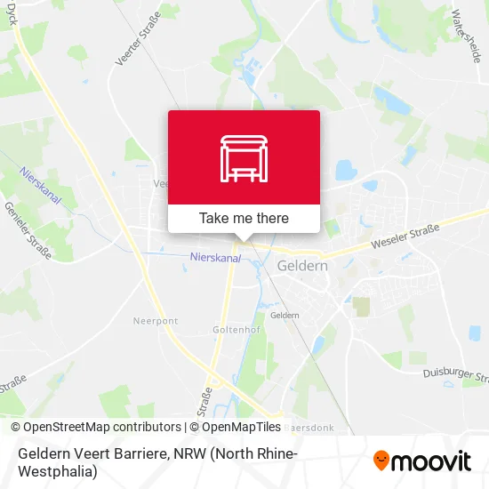 Карта Geldern Veert Barriere