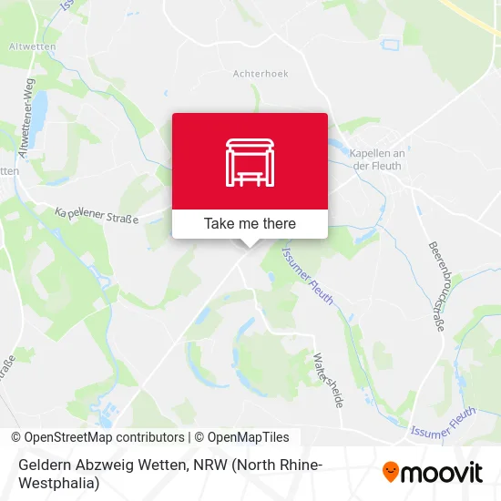 Карта Geldern Abzweig Wetten