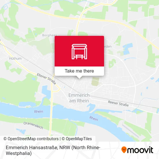 Emmerich Hansastraße map