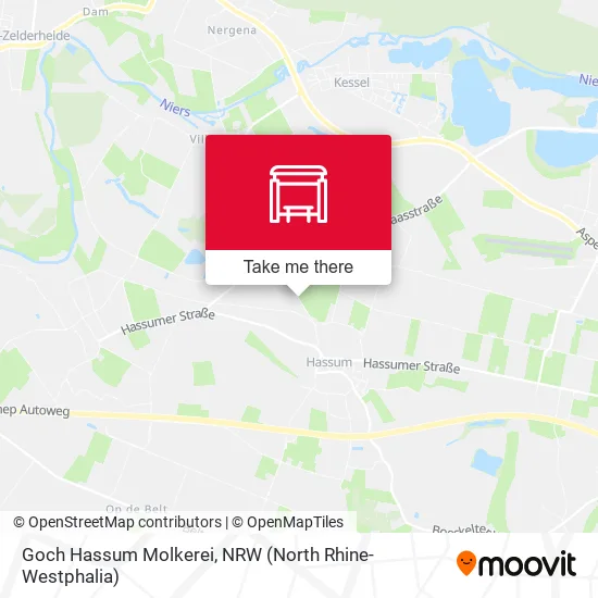Карта Goch Hassum Molkerei