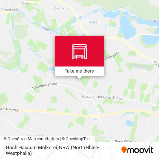 Карта Goch Hassum Molkerei