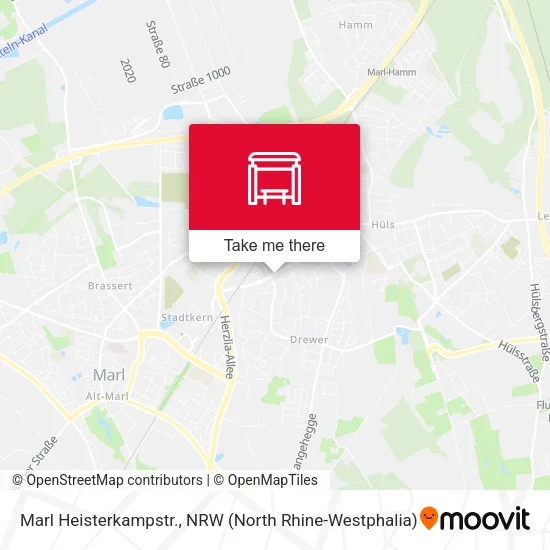 Карта Marl Heisterkampstr.