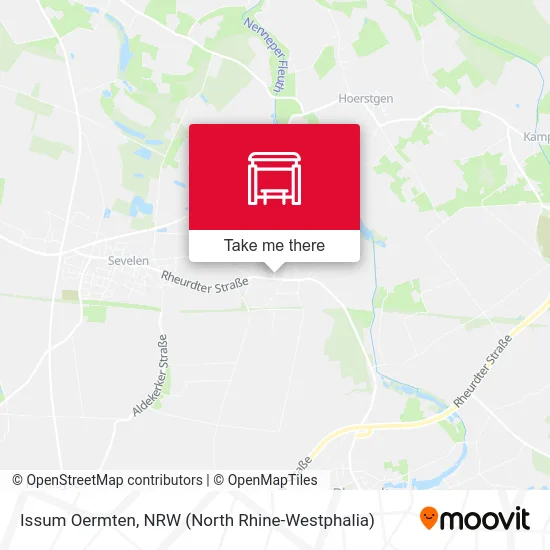 Карта Issum Oermten