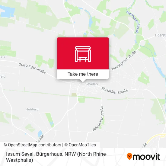 Карта Issum Sevel. Bürgerhaus