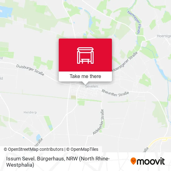 Карта Issum Sevel. Bürgerhaus