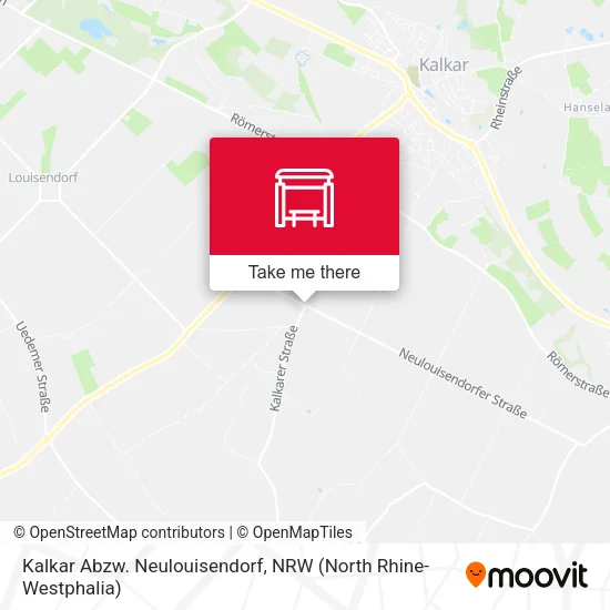 Карта Kalkar Abzw. Neulouisendorf