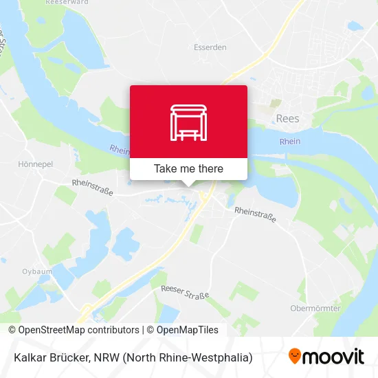 Карта Kalkar Brücker