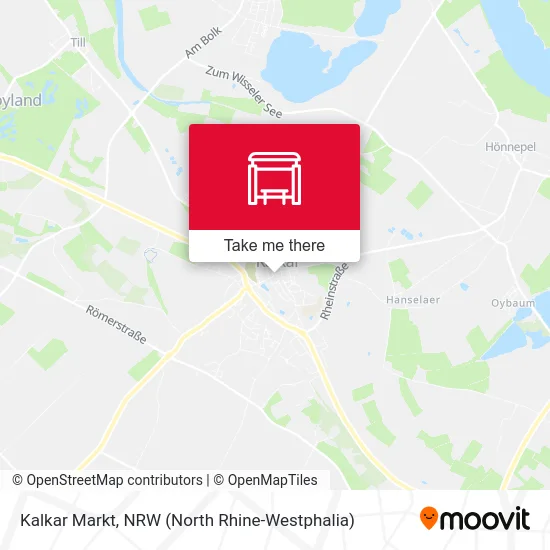 Карта Kalkar Markt