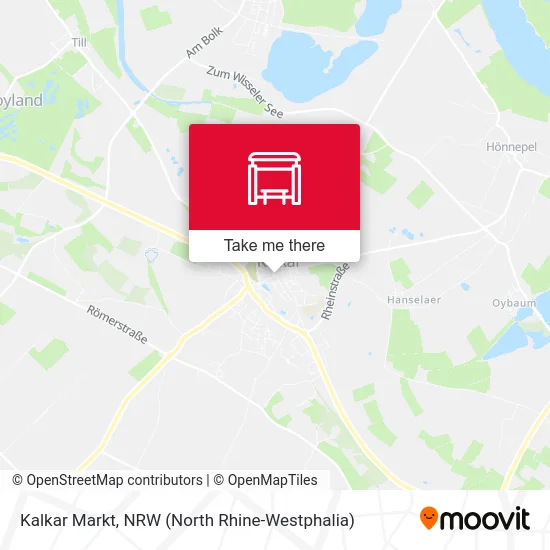 Карта Kalkar Markt