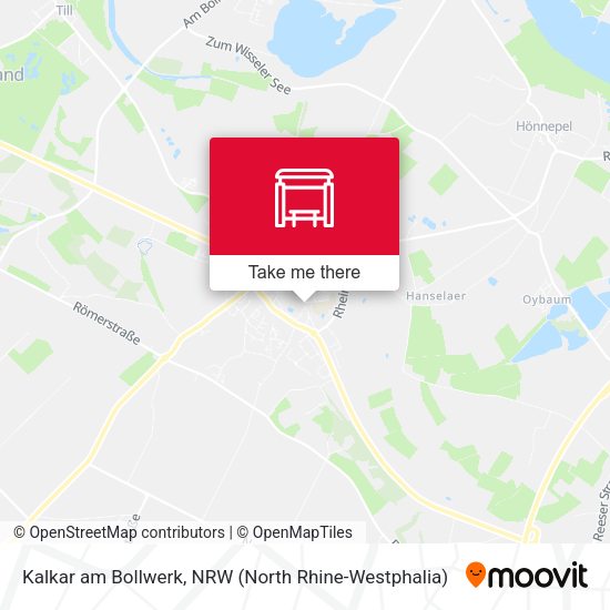 Карта Kalkar am Bollwerk