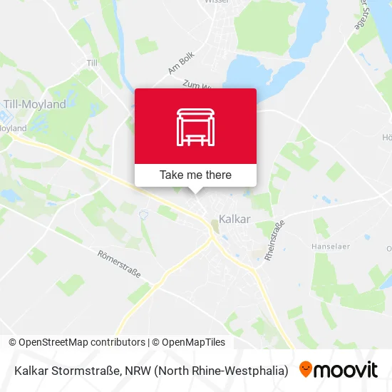 Карта Kalkar Stormstraße