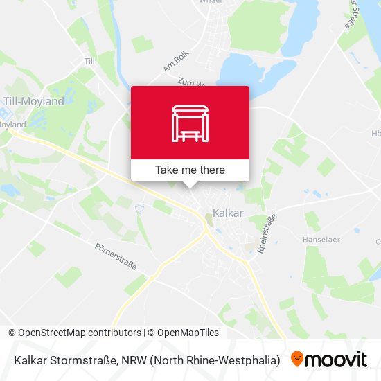 Kalkar Stormstraße map