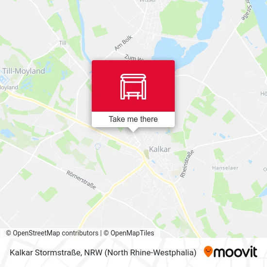 Карта Kalkar Stormstraße