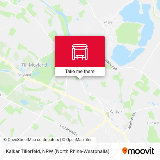 Карта Kalkar Tillerfeld