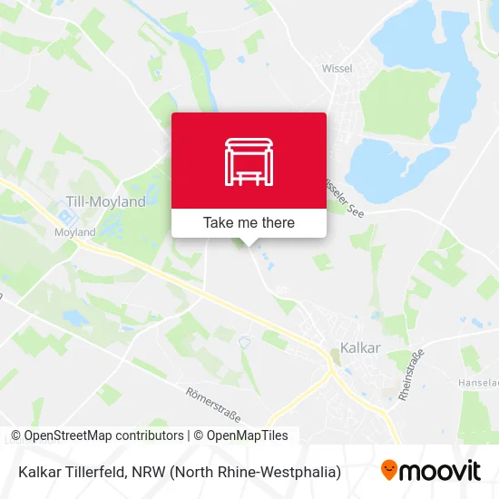 Карта Kalkar Tillerfeld