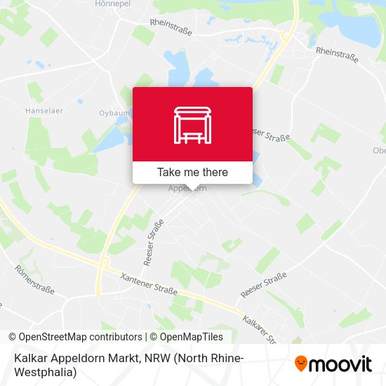 Карта Kalkar Appeldorn Markt