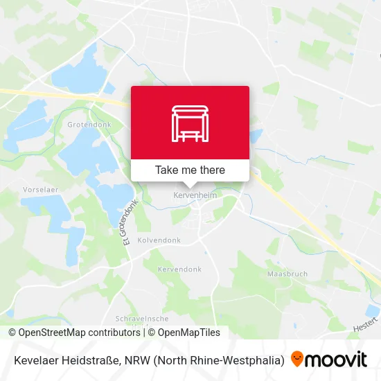 Карта Kevelaer Heidstraße